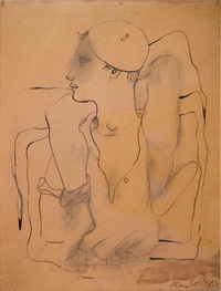 Etude pour livre blanc - Dargelos, Collection Kinzel-Schilling, Basel  © Sylvaine Schlageter
