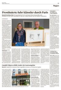 Basler Zeitung, 3.11.25, Lukas Nussbaumer: Die Kunstplattform For Art um Kurator Klaus Littmann lädt an der Rittergasse zu einer neuen Ausstellung. Sie zeigt eine weniger bekannte Seite des Bündner Weltkünstlers. Basler Zeitung, 3.11.25, Lukas Nussbaumer: Die Kunstplattform For Art um Kurator Klaus Littmann lädt an der Rittergasse zu einer neuen Ausstellung. Sie zeigt eine weniger bekannte Seite des Bündner Weltkünstlers.